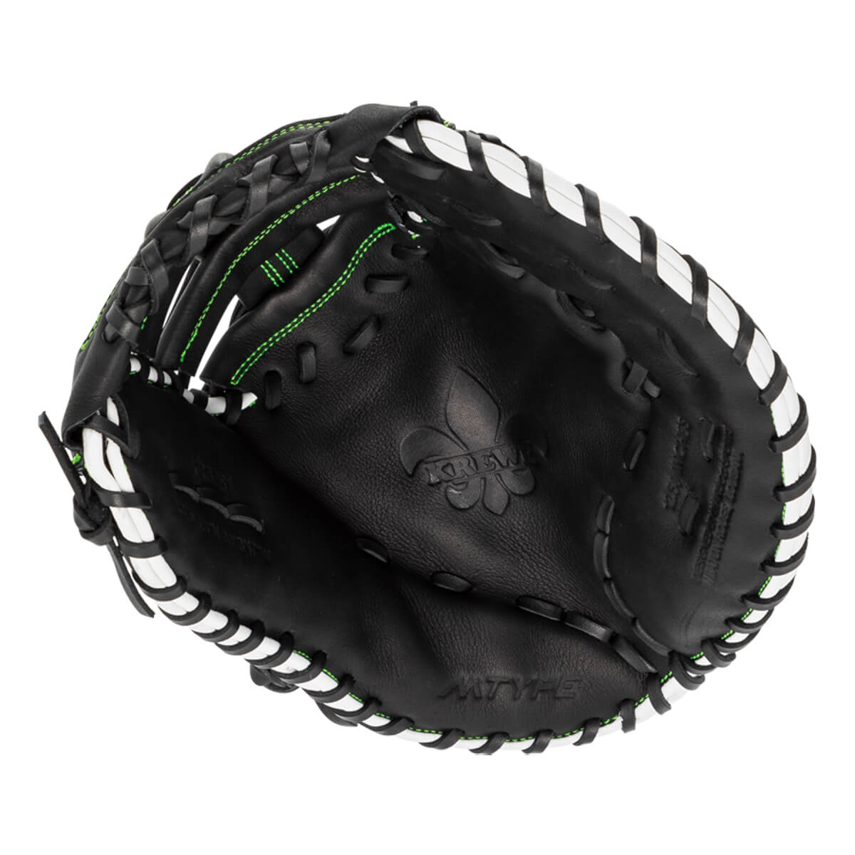 Marucci Krewe 12.5" Youth Baseball First Base Mitt: MFG3KR37S1-BK/NG: Image #445769