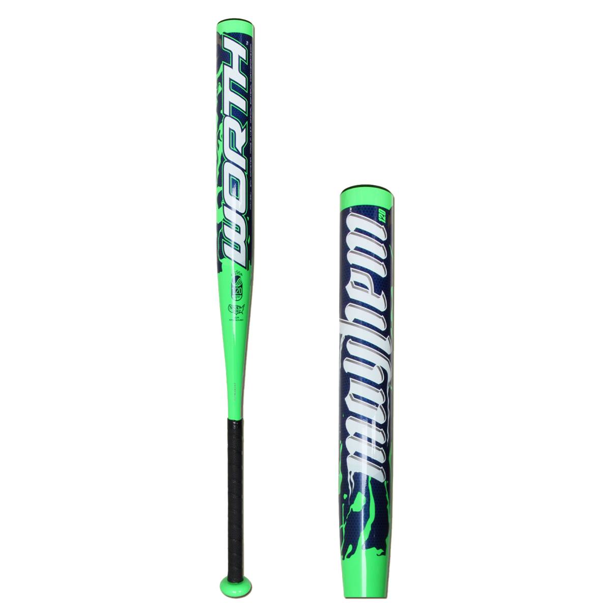 Batte De Softball Worth Mayhem D2E 34" 27 Oz - Composite, Slow Pitch - Occasion