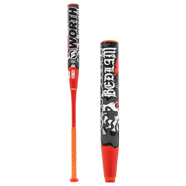 Worth Bedlam 12.5" XL USSSA Slow Pitch Softball Bat: WSU5PMBL: Image #454114
