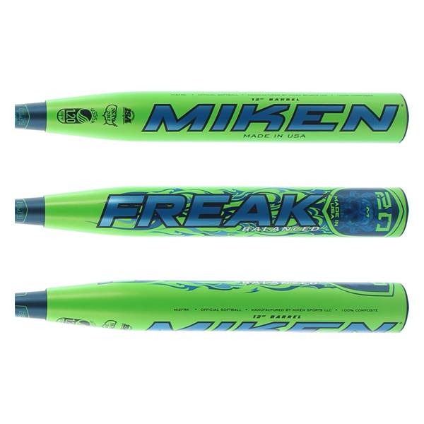 Miken Freak 20th Anniversary Balanced USSSA Slow Pitch Softball