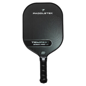 Paddletek Tempest Wave Pro V3 Middleweight Carbon Fiber Pickleball Paddle: Image #436228