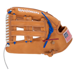 Nokona S1 All American 12.5" Youth Baseball Glove: S1EP800HTNPOP: Image #453661