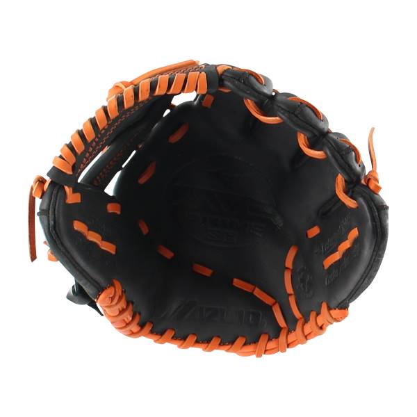 Mizuno MVP Prime SE 11.5" Baseball Glove: GMVP1154PSE6 Black / Orange: Image #314305