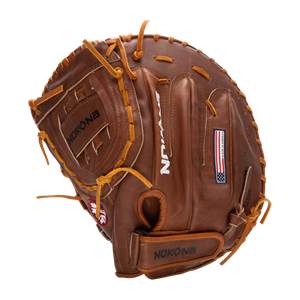 Nokona Walnut 14" Slow Pitch First Base Mitt: W-N80C: Image #410096