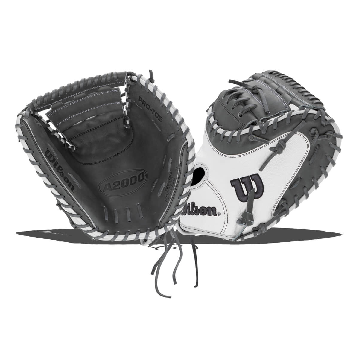 Wilson A2000 Classic SuperSkin FPCM23 34" Fall Collection Fastpitch Softball Catcher's Mitt: WBW10268134: Image #444067