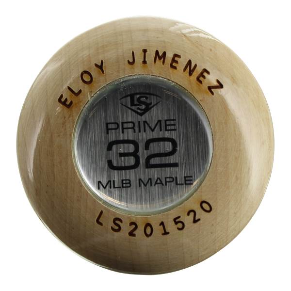 Batte de Baseball en bois d'érable Louisville Slugger MLB Prime EJ74 Eloy Jimenez Noir