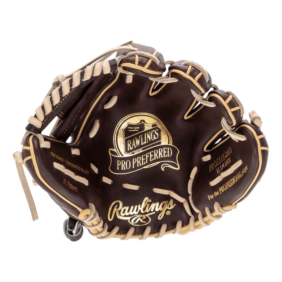 Rawlings Pro Preferred 11.75" Baseball Glove: RPROS315-2MO: Image #447486
