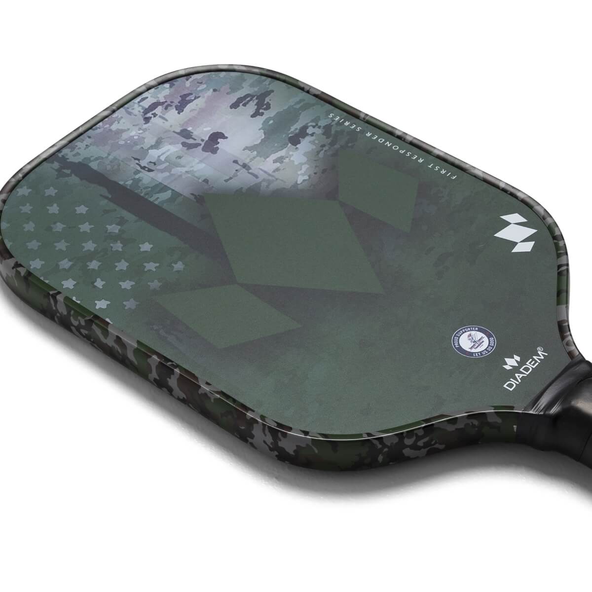 Diadem Warrior Edge First Responder V2 Carbon Fiber Pickleball Paddle: Image #442253