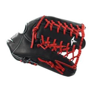 All Star System Seven 12.5" Baseball Glove: FGS7-OF Black / Red: Image #317097