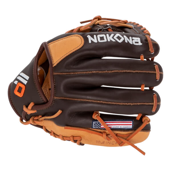 Nokona Alpha 10.5" Youth Baseball Glove: S-100I: Image #443256