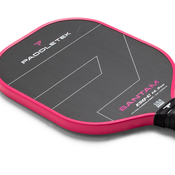 Paddletek Bantam ESQ-C 14.3mm Carbon Fiber Pickleball Paddle: Image #451461