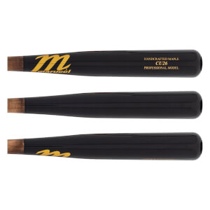 Marucci Pro CU26 Maple Wood Baseball Bat: MVE4CU26-FL/BK
