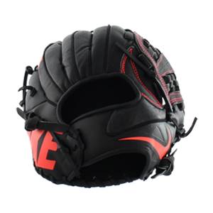 Nike MVP Prospect Black/Red Baseball Glove: BF1726 Youth: Image #308430