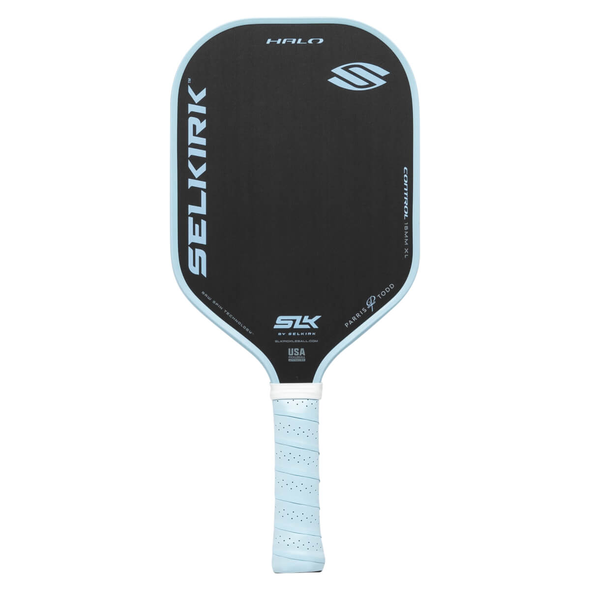 Selkirk SLK Parris Todd Halo Control XL Carbon Fiber Pickleball Paddle: Image #433970