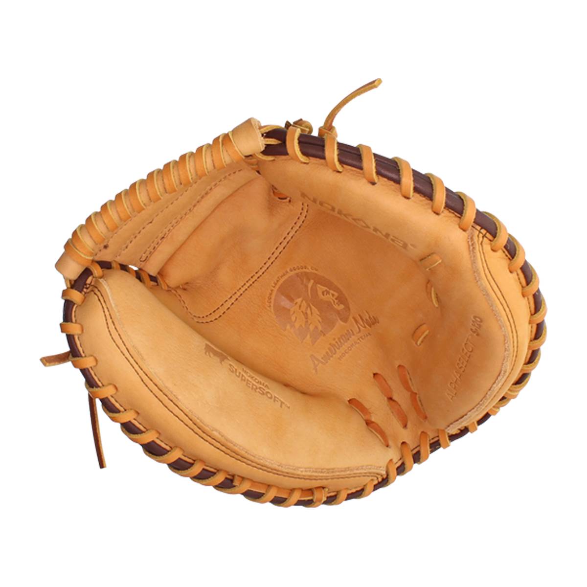Nokona Alpha 30" Youth Catcher's Mitt: S-120C: Image #386149