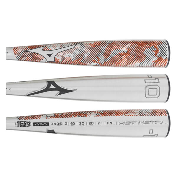 Mizuno Hot Metal -10 USSSA Baseball Bat: B24HM10: Image #440744