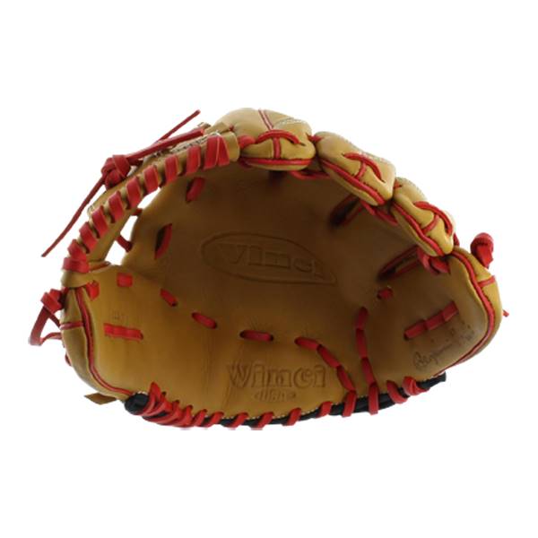 Vinci JBG EXCLUSIVE Baseball Glove Tan/Red with FREE GIFT: JV21: Image #309736