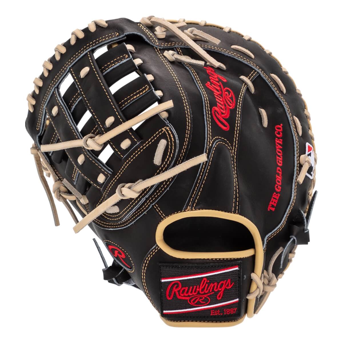 Rawlings Heart of the Hide 12.5" Baseball First Base Mitt: PRORFM18-17BCS: Image #447615