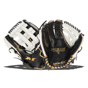Miken Pro Series Freak Gold 13" Slow Pitch Softball Glove: PRO130-BWG: Image #421532