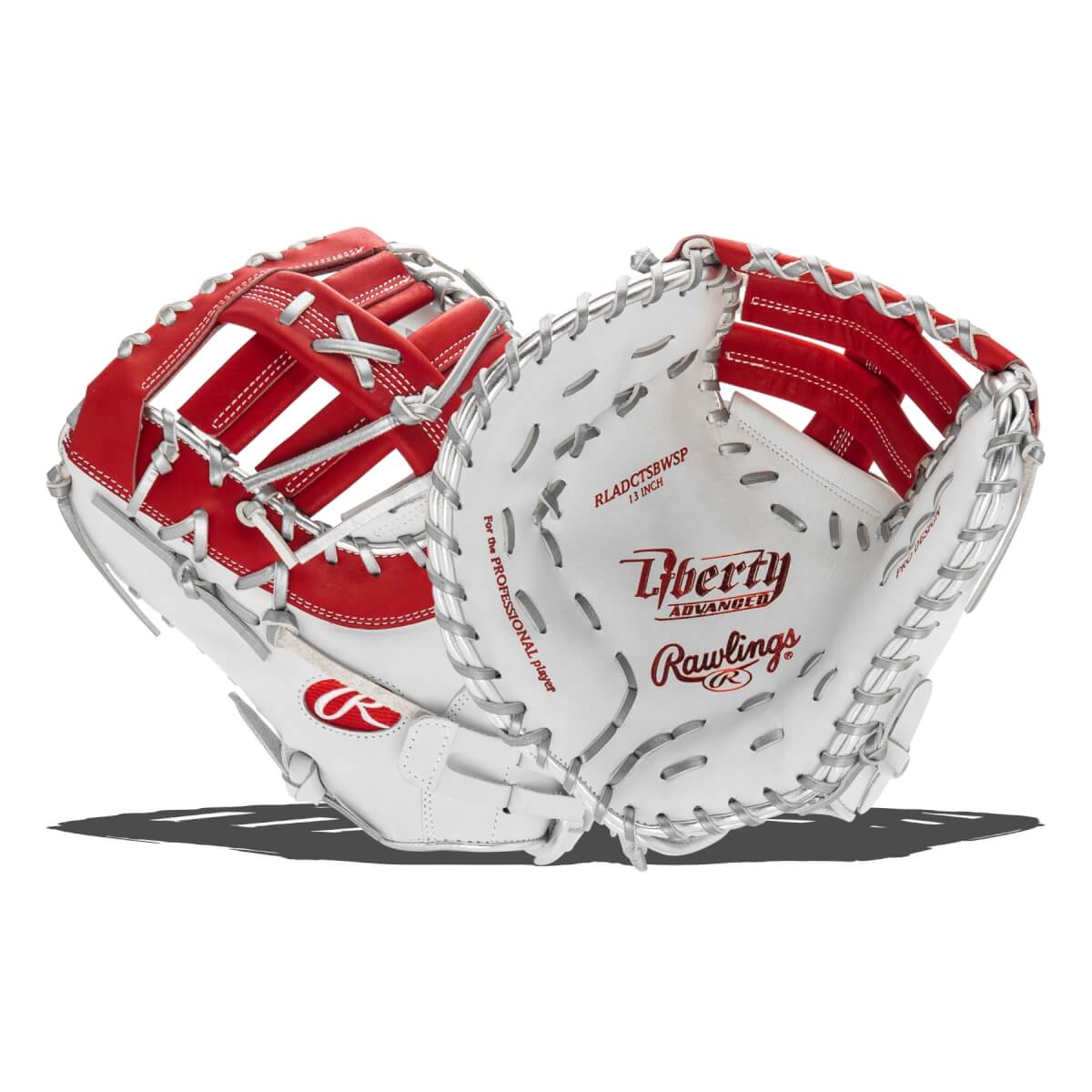 Rawlings Liberty Advanced Color Series 13" Fastpitch First Base Mitt: RLADCTSBWSP: Image #418683