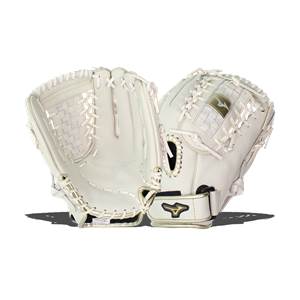 Mizuno MVP Prime SE 13'' Fastpitch Softball Glove: GMVP1300PSEF8  White/Gold: Image #380383