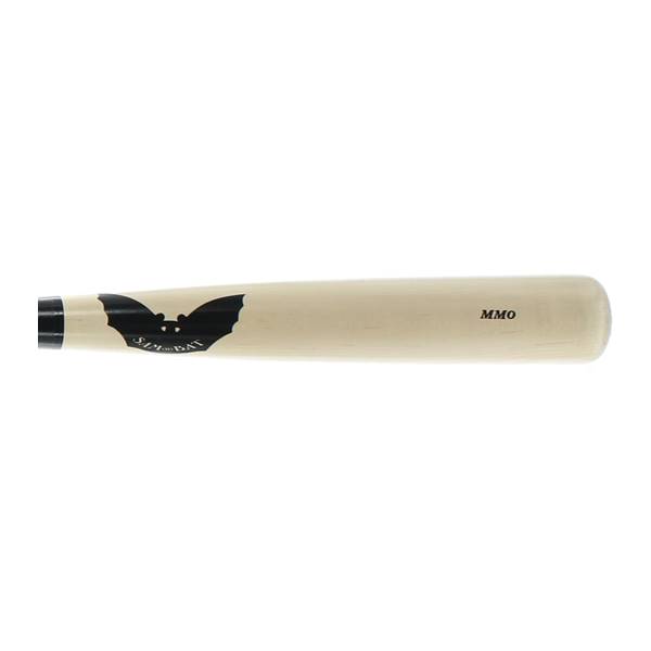 Sam Bat 3 2 1/2" Maple Wood Baseball Bat MMO Black / Natural
