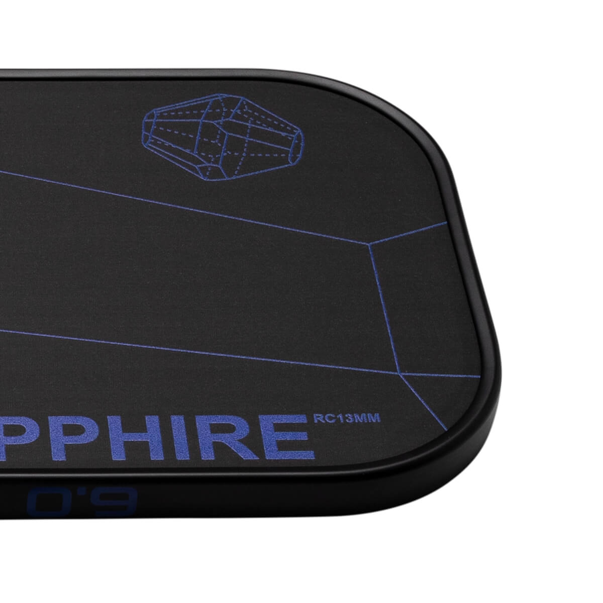 Six Zero Sapphire Gen2 Carbon Fiber Pickleball Paddle: Image #449402