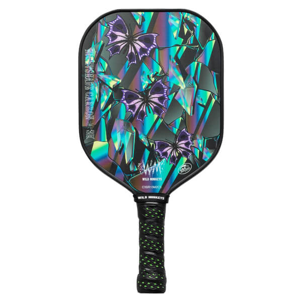 Wild Monkeys Nightshade 3K Carbon Fiber Pickleball Paddle: Image #432080