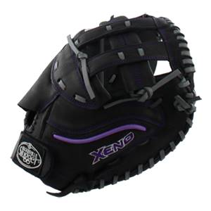 Louisville Slugger Xeno Black Softball Glove: FGXNBK6-CTM1 Catcher's Mitt: Image #308169