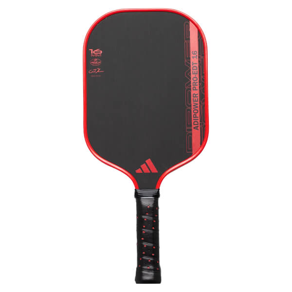 adidas CJ Klinger ADIPOWER PRO-EDT ATTK 16 Carbon Fiber Pickleball Paddle: Image #465870