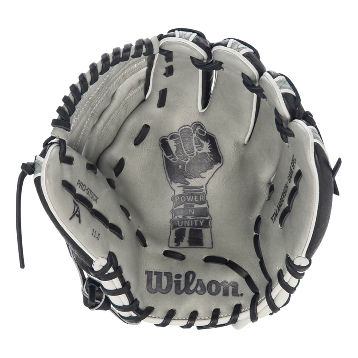 thumbnail interactive-video image 1 of Wilson A2000 SuperSkin Baseball Glove - Tim Anderson Game Model 11.5 Inch 1 of 11