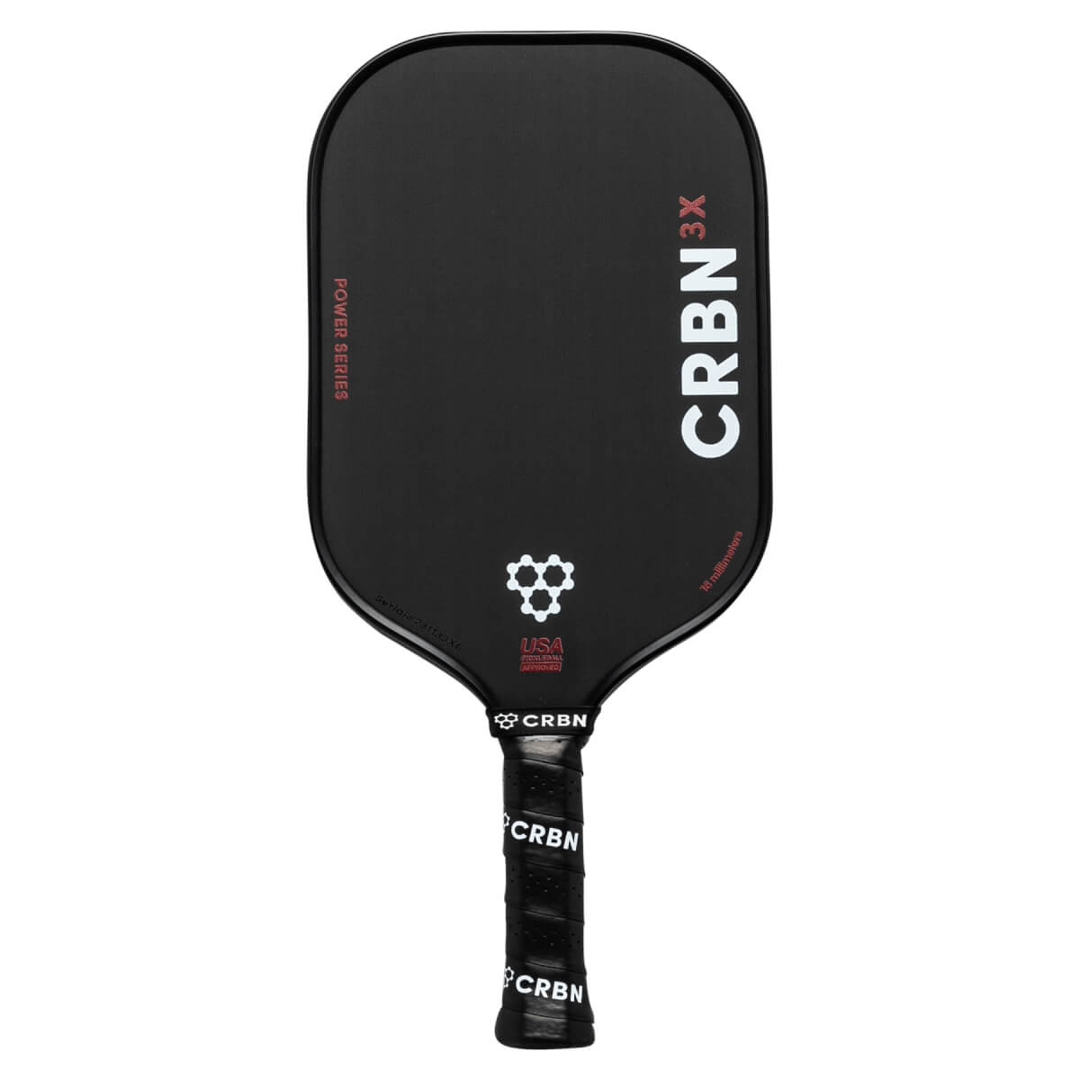 CRBN³ X 16MM Power Carbon Fiber Pickleball Paddle: Image #433793
