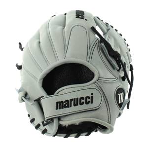 Marucci Adjustable 11.75" Fastpitch Softball Glove: MFGSB1175CV-GY/BK: Image #316252
