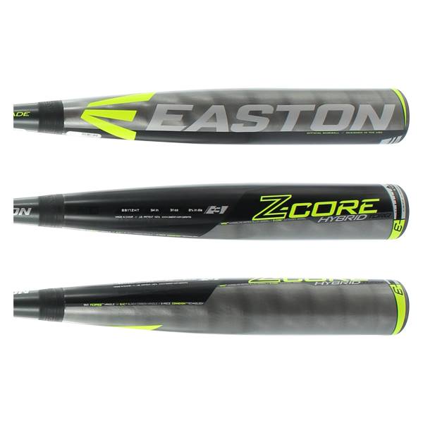 リトルリーグ　EASTON Z-CORE Easton Z-Core Hybrid BBCOR Baseball Bat, 32