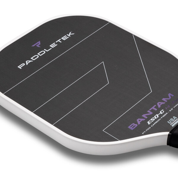 Paddletek Bantam ESQ-C 14.3mm Carbon Fiber Pickleball Paddle: Image #448927