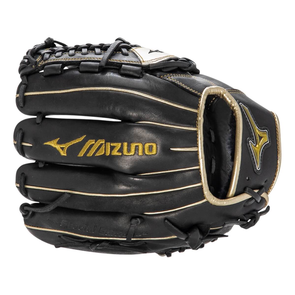 Mizuno MVP Prime SE 11.75'' Baseball Glove: GMVP1175PSE8 Black/Gold: Image #418013