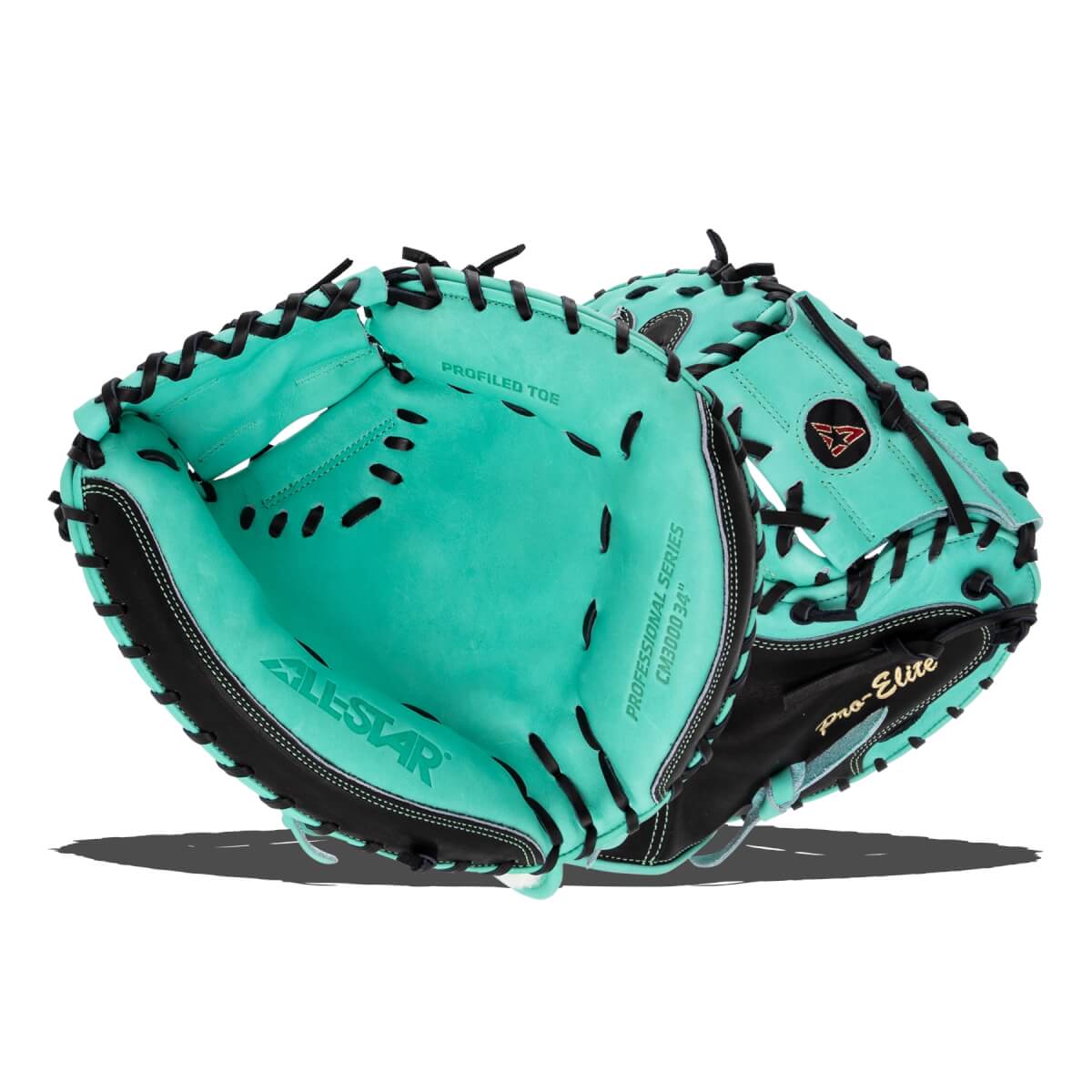 All Star Pro Elite 34" Baseball Catcher's Mitt: CM300034BKMT: Image #463444