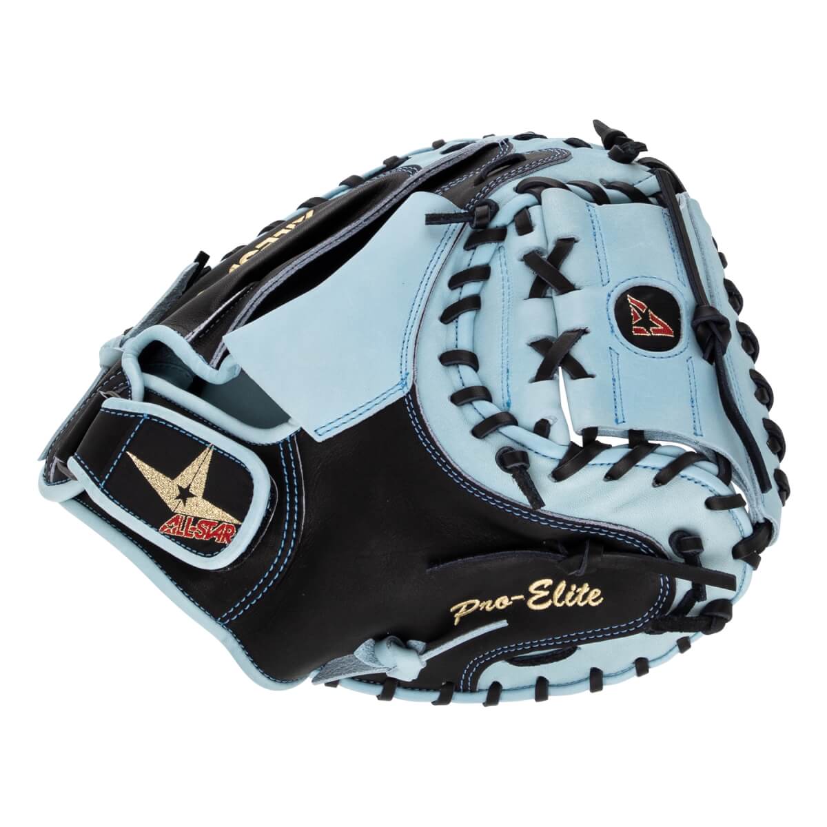 All Star Pro Elite 34" Baseball Catcher's Mitt: CM300034BKSB: Image #463349