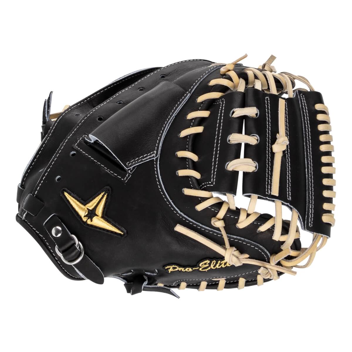 All Star Pro Elite Japan 34" Baseball Catcher's Mitt: CM3000J1BKCML: Image #463744