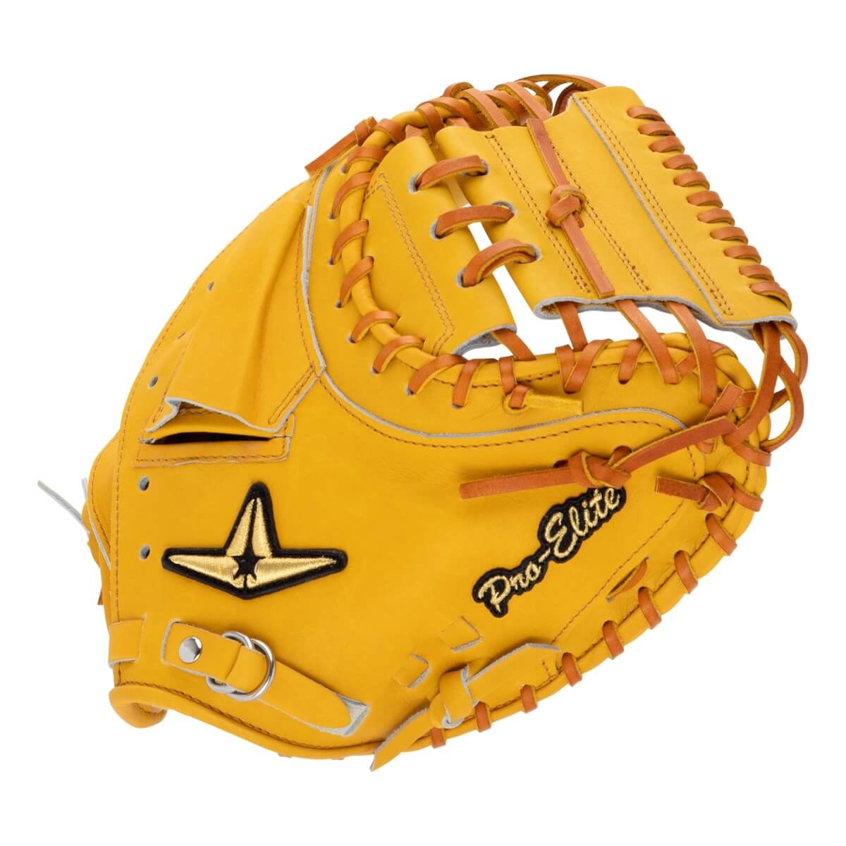 All Star Pro Elite Japan 34" Baseball Catcher's Mitt: CM3000J1YELBR: Image #467402