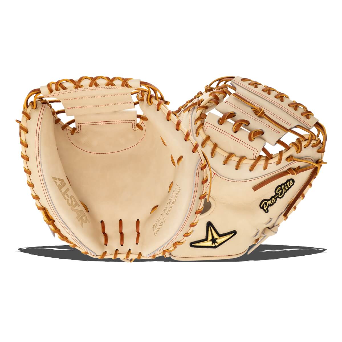 All Star Pro Elite Japan 34" Baseball Catcher's Mitt: CM3000J2CMLLBR: Image #463749