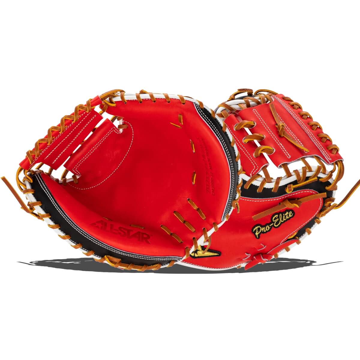 All Star Pro Elite Japan 34" Baseball Catcher's Mitt: CM3000J2RDBKWH: Image #465117