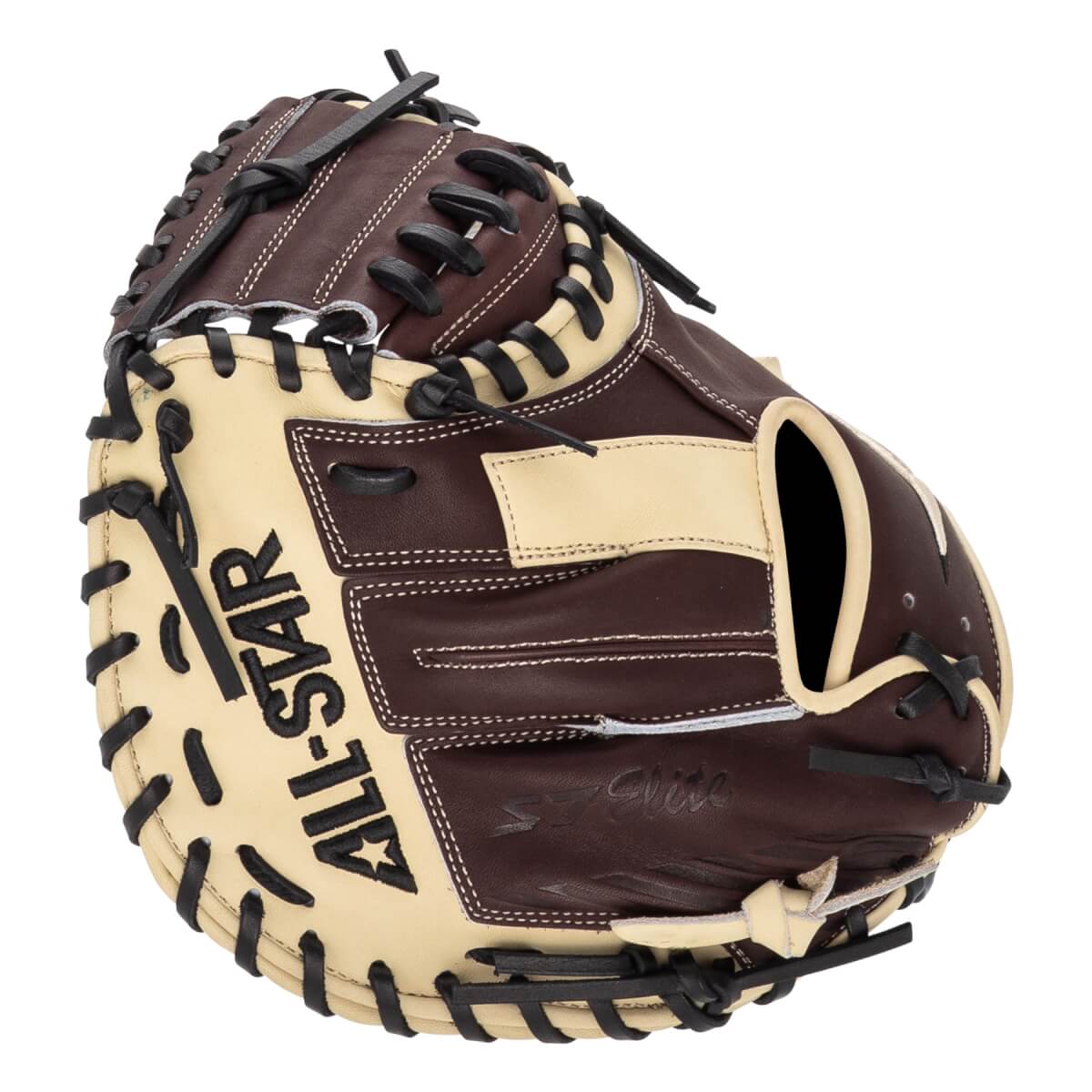 All Star S7 Elite 33" Baseball Catcher's Mitt: CM5000PTFCOFBK: Image #462954