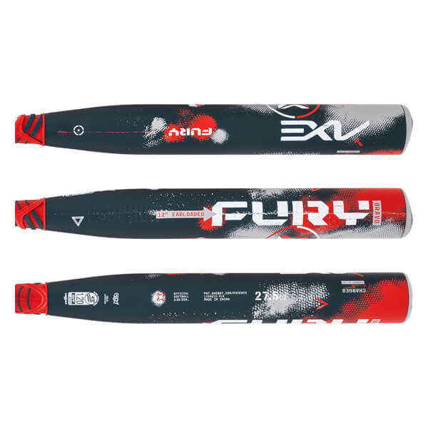 Axe Fury Bravo 12'' Endloaded USSSA Slow Pitch Softball Bat