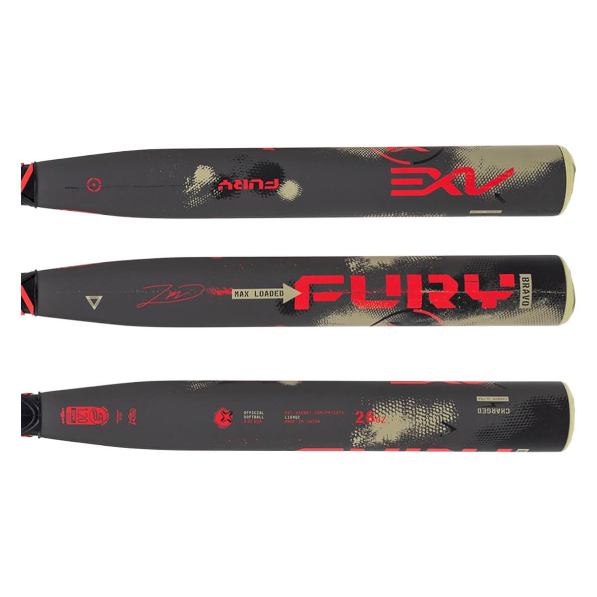 Axe Fury Bravo Zane Migues 13'' Endloaded USSSA Slow Pitch