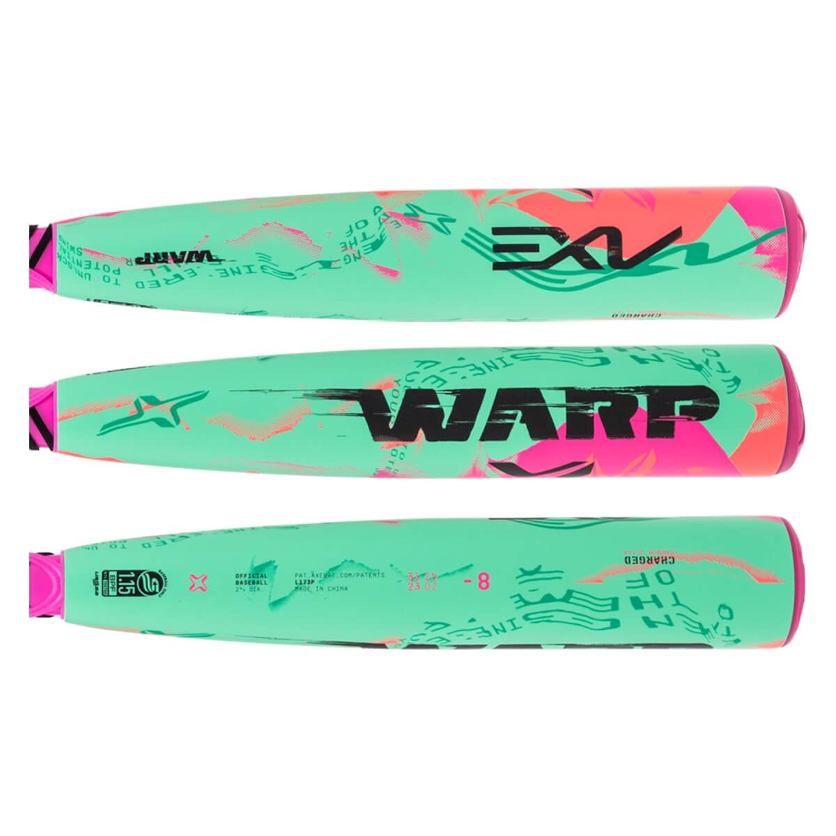 Axe Warp -8 USSSA Baseball Bat: L173P: Image #459567