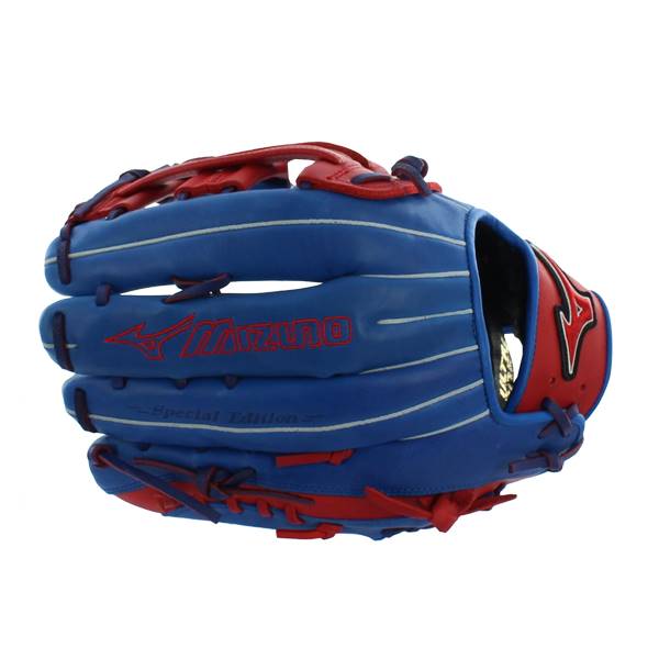 Mizuno MVP Prime SE Slow Pitch Softball Glove: GMVP1300PSES4- Royal/Red: Image #309455