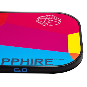 Six Zero Sapphire Carbon Fiber Pickleball Paddle: Image #438110