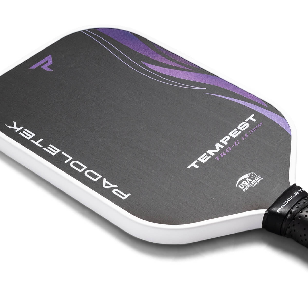 Paddletek Tempest TKO-C 14.3mm Carbon Fiber Pickleball Paddle: Image #442920