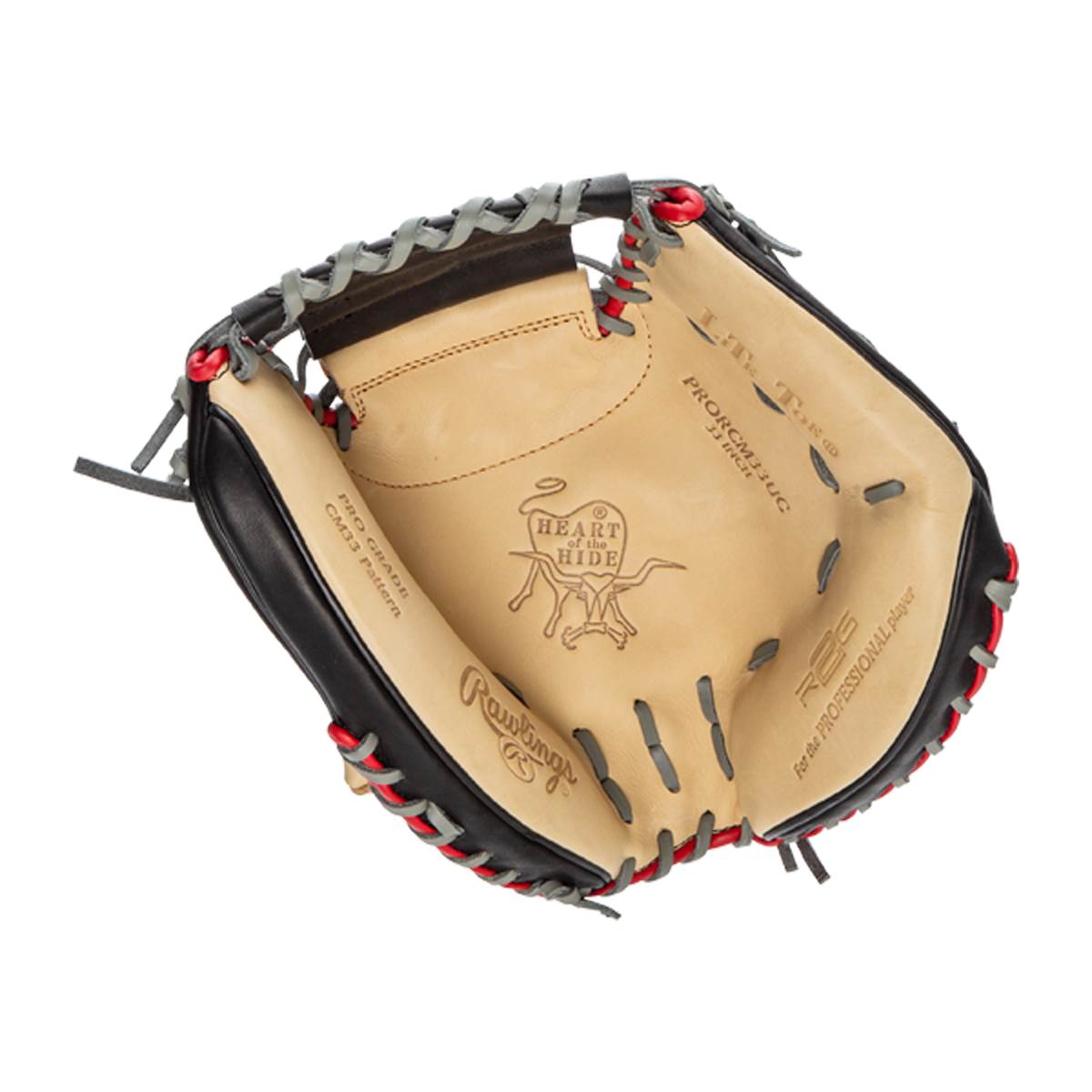 Rawlings Heart of the Hide R2G ContoUR Fit 33" Baseball Catcher's Mitt: PRORCM33UC: Image #412345